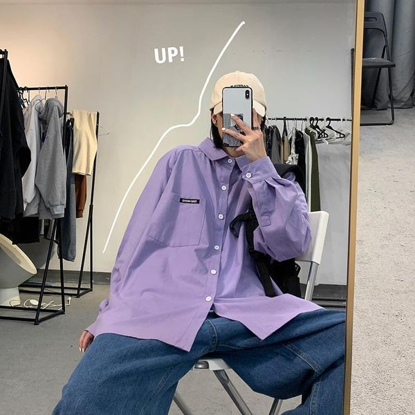 women's blouses & shirts houzhou white purple shirt harajuku oversize long sleeve korean style chic women blouse button up spring summe
women's blouses & shirts houzhou white purple shirt harajuku oversize long sleeve korean style chic women blouse button up spring summe