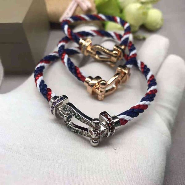 fashion luxury brand polyester fiber rope titanium steel pendant couple bracelet ladies banquet party holiday gift, Golden;silver
fashion luxury brand polyester fiber rope titanium steel pendant couple bracelet ladies banquet party holiday gift, Golden;silver