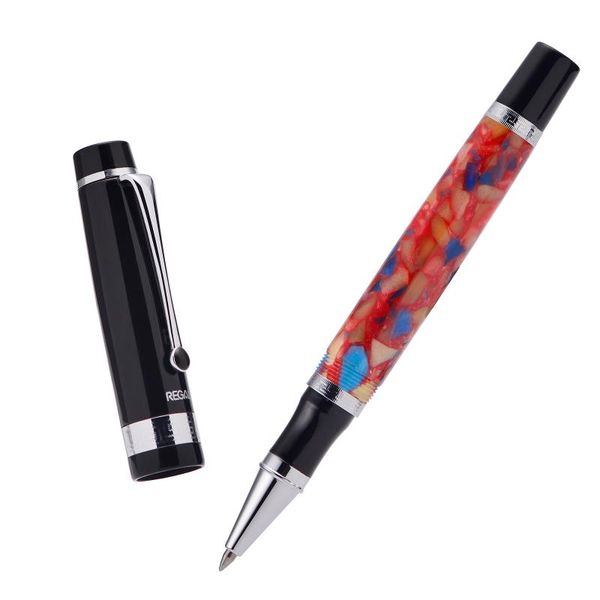 ballpoint pens regal windsor celluloid rollerball pen amber red with refill medium 0.7mm gift for business office school graduation, Blue;orange
ballpoint pens regal windsor celluloid rollerball pen amber red with refill medium 0.7mm gift for business office school graduation, Blue;orange