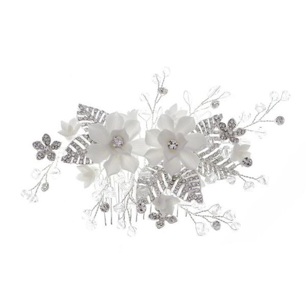 hair clips & barrettes handmade wedding comb crystal floral leaf bridal accessories for brides and bridesmaid, Golden;silver
hair clips & barrettes handmade wedding comb crystal floral leaf bridal accessories for brides and bridesmaid, Golden;silver