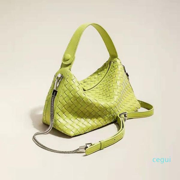 evening bags chic elegant woven brand design hobo bag cowhide leather women handbag small chain ladies shoulder green
evening bags chic elegant woven brand design hobo bag cowhide leather women handbag small chain ladies shoulder green