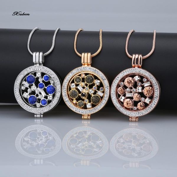pendant necklaces necklace rose gold color crystals snake chains jewelry 33mm coin disc round, Silver
pendant necklaces necklace rose gold color crystals snake chains jewelry 33mm coin disc round, Silver