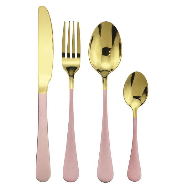dinnerware sets 16pcs/24pcs pink gold tableware knife spoon fork dinner set 304 stainless steel mirror cutlery kitchen silverware
dinnerware sets 16pcs/24pcs pink gold tableware knife spoon fork dinner set 304 stainless steel mirror cutlery kitchen silverware