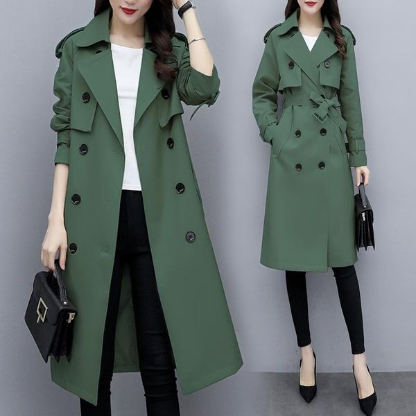 women's trench coats coat for woman classic british style double breasted windbreaker ladies outerwear slim long, Tan;black
women's trench coats coat for woman classic british style double breasted windbreaker ladies outerwear slim long, Tan;black