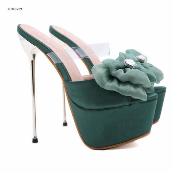 women's sandals net red high-quality bow-knot crystal shoes 17cm slippers fashion show 3-8 9, Black
women's sandals net red high-quality bow-knot crystal shoes 17cm slippers fashion show 3-8 9, Black
