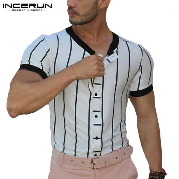 men's casual shirts men shirt striped patchwork short sleeve streetwear button camisa masculina 2021 summer cozy clothing incerun s-5xl, White;black
men's casual shirts men shirt striped patchwork short sleeve streetwear button camisa masculina 2021 summer cozy clothing incerun s-5xl, White;black