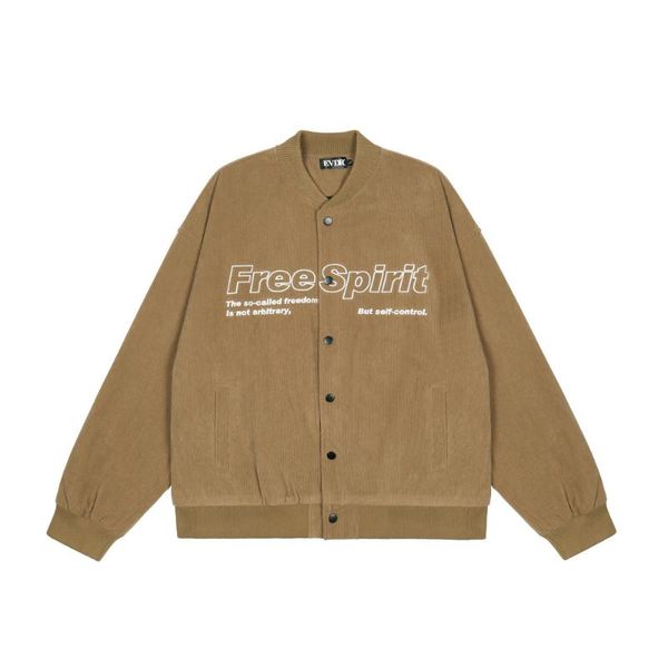 men's jackets letter embroidery corduroy jacket mens autumn v-neck baseball casual loose long sleeve outerwear men, Black;brown
men's jackets letter embroidery corduroy jacket mens autumn v-neck baseball casual loose long sleeve outerwear men, Black;brown