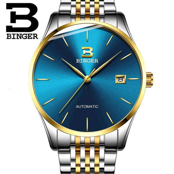 mark classic gentlemen clock binger automatic mechanical males gold rvs blue s male s, Slivery;brown
mark classic gentlemen clock binger automatic mechanical males gold rvs blue s male s, Slivery;brown