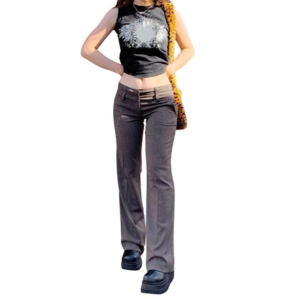 women's pants & capris women straight leg office pants, trendy mid waist solid color relaxed fit suit, Black;white
women's pants & capris women straight leg office pants, trendy mid waist solid color relaxed fit suit, Black;white