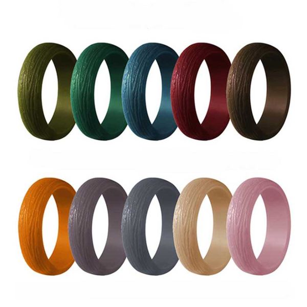 cluster rings luomansi 10ps solid color 5.7mm tree pattern silicone couple sports creativity finger party ring jewelry accessories, Golden;silver
cluster rings luomansi 10ps solid color 5.7mm tree pattern silicone couple sports creativity finger party ring jewelry accessories, Golden;silver