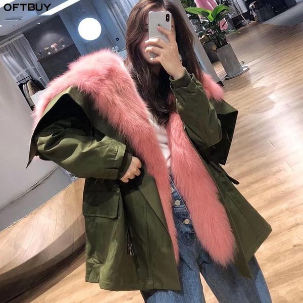 women's fur & faux oftbuy 2021 winter jacket women real coat thick warm 100% natural liner parka outwear casual streetwear korea, Black
women's fur & faux oftbuy 2021 winter jacket women real coat thick warm 100% natural liner parka outwear casual streetwear korea, Black