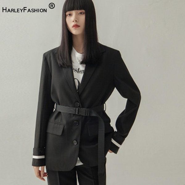 temperament bandage solid blazer korean notched single breasted slim fit cold goddess suit streetwear jacket women's suits & blazers, White;black
temperament bandage solid blazer korean notched single breasted slim fit cold goddess suit streetwear jacket women's suits & blazers, White;black