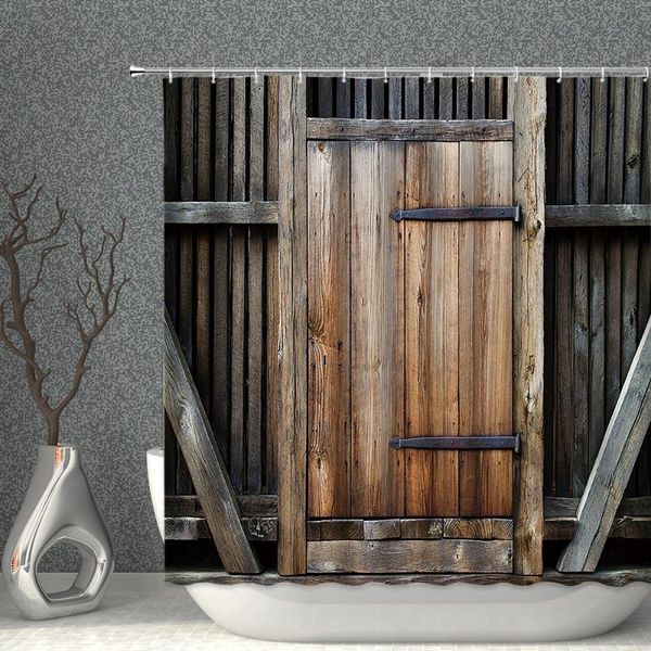 shower curtains old vintage wood doors curtain waterproof polyester fabric bathroom set home bath decor multi-size with hooks
shower curtains old vintage wood doors curtain waterproof polyester fabric bathroom set home bath decor multi-size with hooks