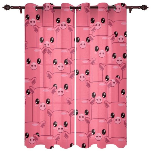 nice translucent curtains with pig cartoon cute pink pattern for living room kitchen bedroom decoration windows curtain & drapes
nice translucent curtains with pig cartoon cute pink pattern for living room kitchen bedroom decoration windows curtain & drapes