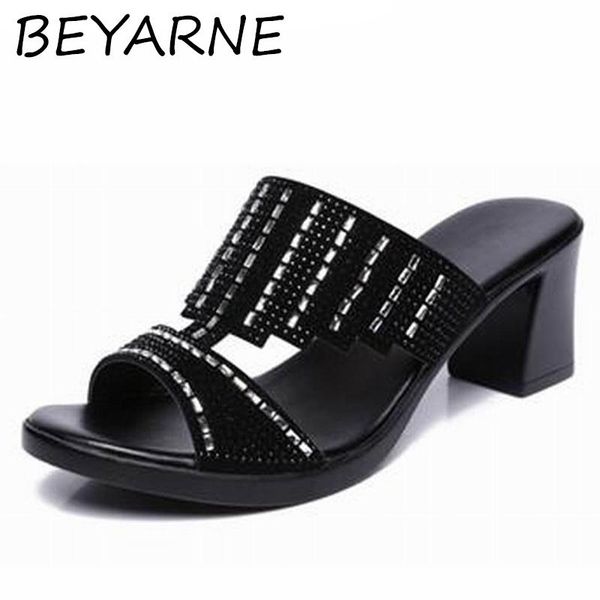 women shoes summer peep toe slides party evening big high heels slipper crystal ladies plus size 41 42 slippers, Black
women shoes summer peep toe slides party evening big high heels slipper crystal ladies plus size 41 42 slippers, Black