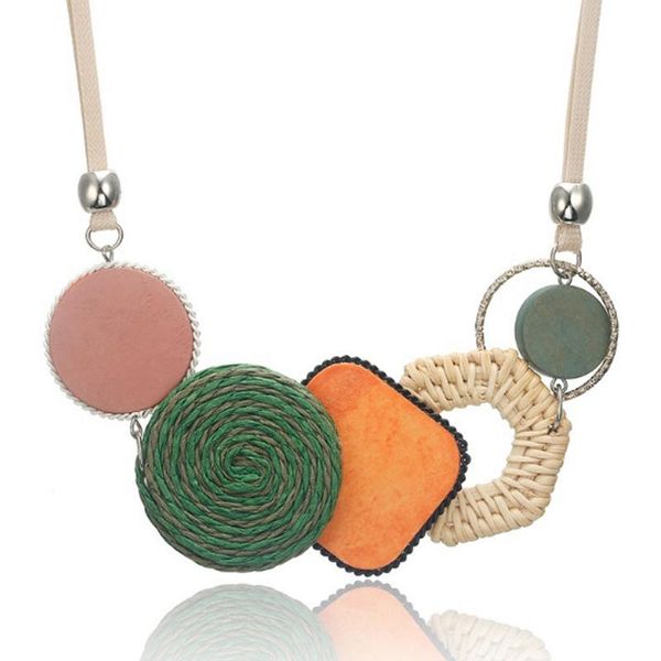 pendant necklaces adjustable bamboo weaving for women statement 1pc plant fibres necklace 3 colors handmade, Silver
pendant necklaces adjustable bamboo weaving for women statement 1pc plant fibres necklace 3 colors handmade, Silver