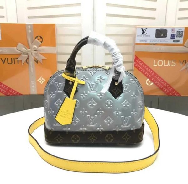 handles brand designer cross luxury m44389 new totes patent leather bags shell bag handbag shoulder handbag handbags iconic body bag clu
handles brand designer cross luxury m44389 new totes patent leather bags shell bag handbag shoulder handbag handbags iconic body bag clu