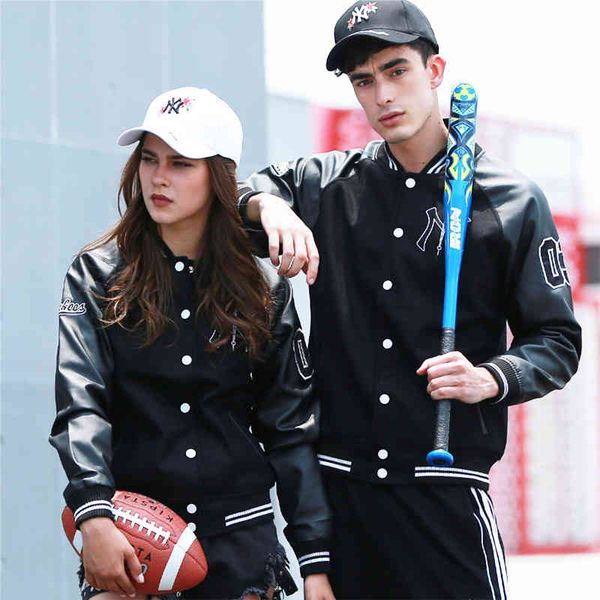 2020 new comfortable breathable fashionable couple's sports baseball suit, Black;brown
2020 new comfortable breathable fashionable couple's sports baseball suit, Black;brown