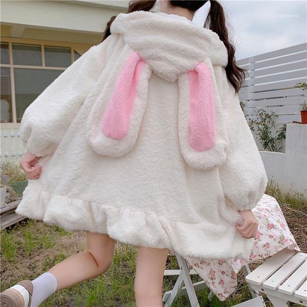 women's down & parkas japanese style autumn winter women sweet warm jacket kawaii soft lambswool ruffles ears hooded coats girls outwea, Black
women's down & parkas japanese style autumn winter women sweet warm jacket kawaii soft lambswool ruffles ears hooded coats girls outwea, Black