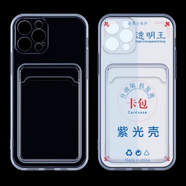 uv resistance anti-oxidation clear card slot cell phone cases for iphone 6 7 8 plus x xr xs 11 pro max 12 mini 13 se2 shockproof transparent
uv resistance anti-oxidation clear card slot cell phone cases for iphone 6 7 8 plus x xr xs 11 pro max 12 mini 13 se2 shockproof transparent