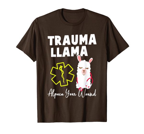 Trauma llama alpaca your wound funny shirt, Nurse gift T-Shirt, Mainly pictures