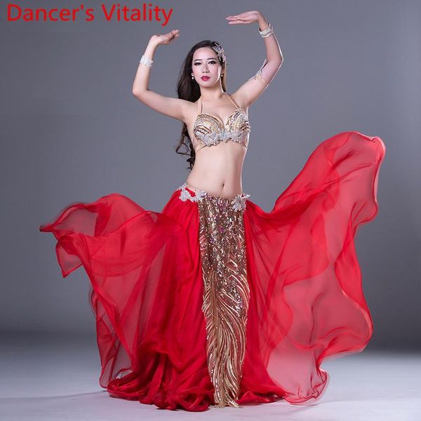 stage wear competition luxury belly dance suit 3pcs bra+skirt+scarf women ballroom clothes kids set m,l, Black;red
stage wear competition luxury belly dance suit 3pcs bra+skirt+scarf women ballroom clothes kids set m,l, Black;red