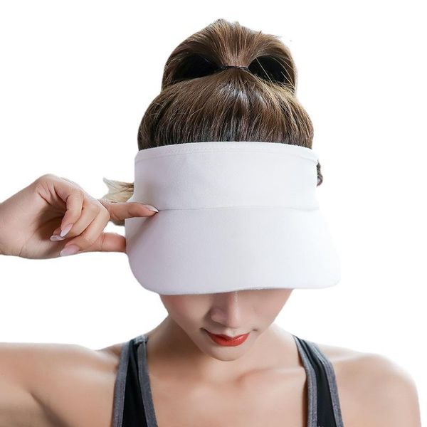 summer hat lady sunshade outdoor sports baseball cap running empty sun hats, Black;white
summer hat lady sunshade outdoor sports baseball cap running empty sun hats, Black;white