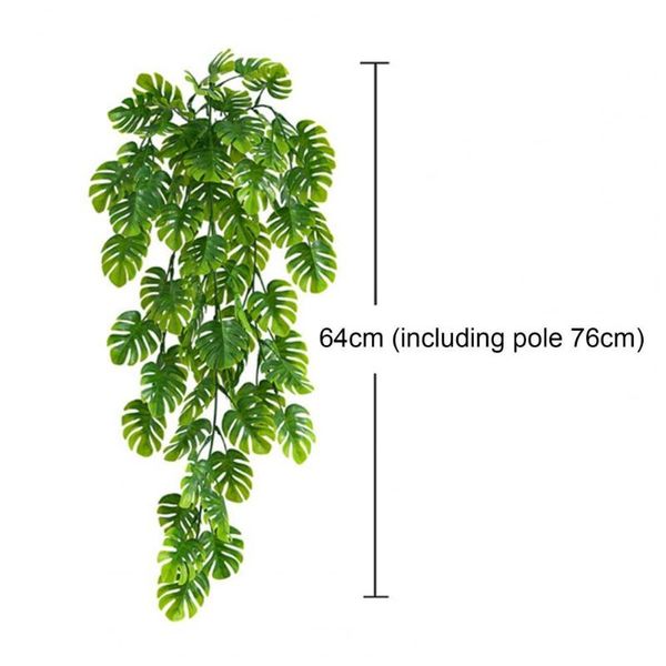 fake vine fadeless wear-resistant realistic artificial plants wall hanging simulation monstera for office home room decor decorative flowers
fake vine fadeless wear-resistant realistic artificial plants wall hanging simulation monstera for office home room decor decorative flowers