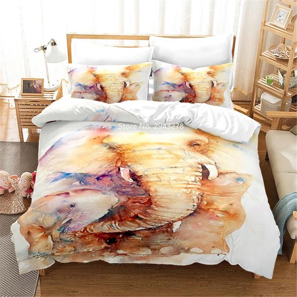 bedding sets 3d printed elephant animal pattern duvet quilt cover pillowcase set children bedroom decoration home textile
bedding sets 3d printed elephant animal pattern duvet quilt cover pillowcase set children bedroom decoration home textile