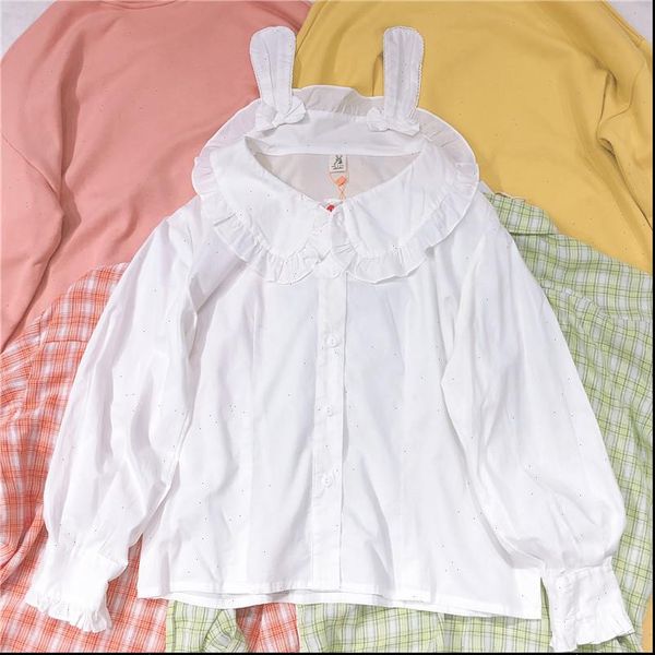 sweet lolita ruffle mori girl womens shirt japanese peter pan cute rabbit ears white lace shirts kawaii bunny long sleeve
sweet lolita ruffle mori girl womens shirt japanese peter pan cute rabbit ears white lace shirts kawaii bunny long sleeve