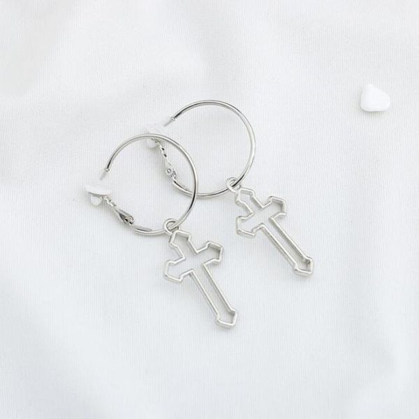 hoop & huggie gothic punk cross earrings for women egirl girls gift korean trend harajuku vintage retro goth fashion jewelry accessories, Golden;silver
hoop & huggie gothic punk cross earrings for women egirl girls gift korean trend harajuku vintage retro goth fashion jewelry accessories, Golden;silver