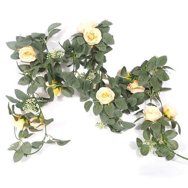 decorative flowers & wreaths artificial flower silk rose leaf garland vine ivy floel party wedding garden halloween christmas deoration
decorative flowers & wreaths artificial flower silk rose leaf garland vine ivy floel party wedding garden halloween christmas deoration