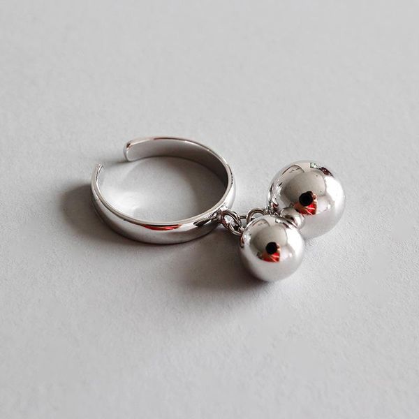 cluster rings 100% authentic 925 sterling silver fine jewelry geometric double polished lucky ball ring j68 wholesale women, Golden;silver
cluster rings 100% authentic 925 sterling silver fine jewelry geometric double polished lucky ball ring j68 wholesale women, Golden;silver