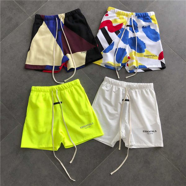 american high street fog fashionable stretch elastic waist drawcord fashion casual loose 5-point short for men 4t8h, White;black
american high street fog fashionable stretch elastic waist drawcord fashion casual loose 5-point short for men 4t8h, White;black