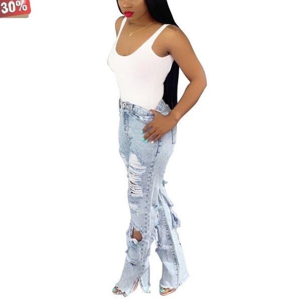 women's jeans flair vintage high waisted denim women pants white distressed ripped skinny 90s ladies bell bottoms, Blue
women's jeans flair vintage high waisted denim women pants white distressed ripped skinny 90s ladies bell bottoms, Blue