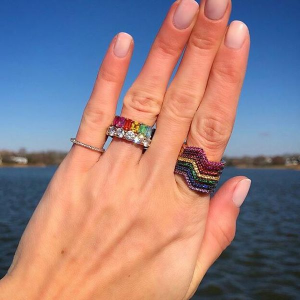 wedding rings factory wholesale stack stacking wave band ring set colorful cubic zirconia fashion trendy women lady fine finger jewelry, Slivery;golden
wedding rings factory wholesale stack stacking wave band ring set colorful cubic zirconia fashion trendy women lady fine finger jewelry, Slivery;golden