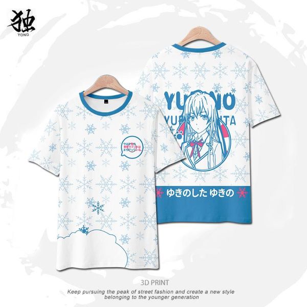 men's t-shirts 2021 my youth romantic comedy is wrong as i expected 3d summer anime t-shirt men/women short sleeve o-neck, White;black
men's t-shirts 2021 my youth romantic comedy is wrong as i expected 3d summer anime t-shirt men/women short sleeve o-neck, White;black