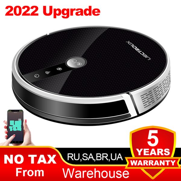 

liectroux c30b robot vacuum cleaner ai map navigation,memory,smart partition,wifi app,6000pa suction,electric water tank,wet mop