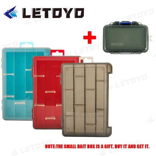 fishing accessories letoyo design lure box tackle container compartments pp material durable for tools
fishing accessories letoyo design lure box tackle container compartments pp material durable for tools