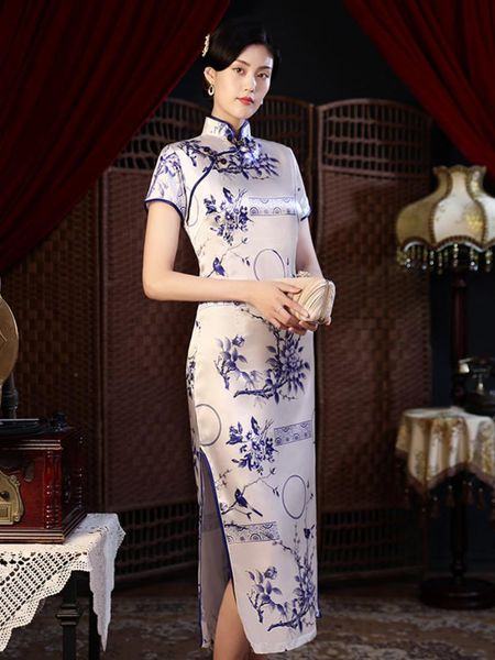 ethnic clothing 10 colors navy blue chinese traditional dress women's satin wedding plus size cheongsam qipao floral midi, Red
ethnic clothing 10 colors navy blue chinese traditional dress women's satin wedding plus size cheongsam qipao floral midi, Red