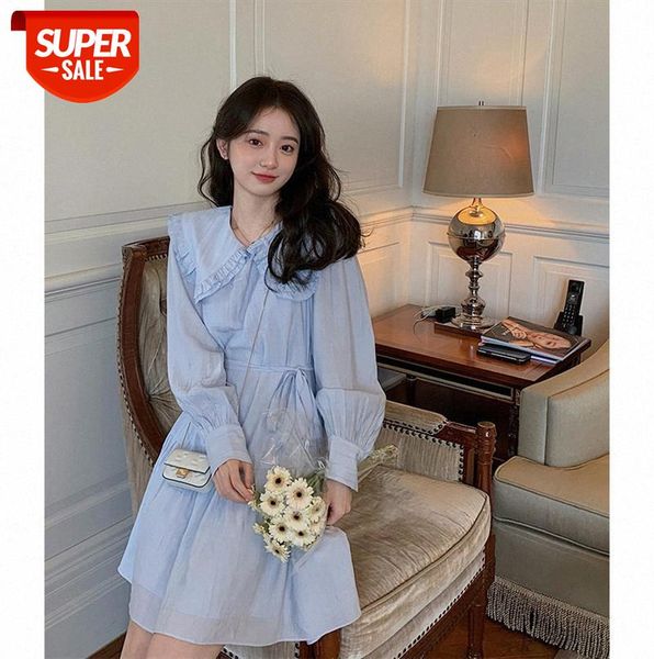 french doll collar long-sleeved dress female year small temperament waist a-line skirt mid-length #cm2i, Black;gray
french doll collar long-sleeved dress female year small temperament waist a-line skirt mid-length #cm2i, Black;gray