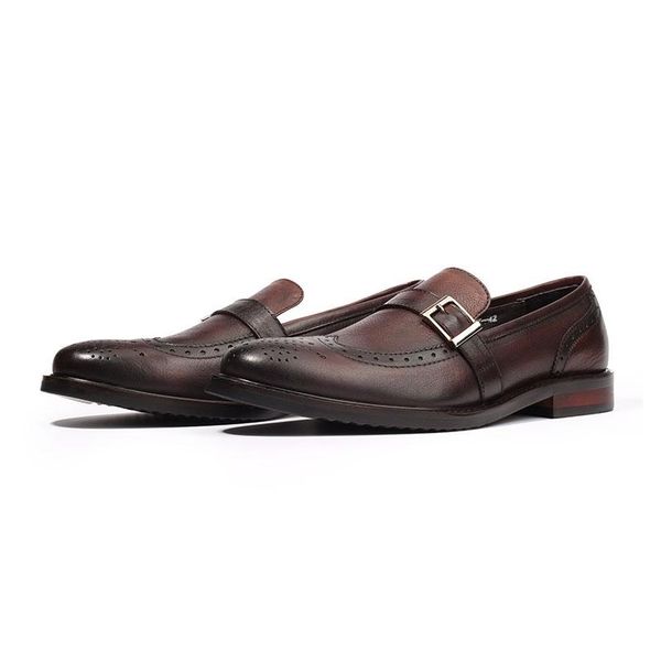 dress shoes classic buckle strap formal men lace -up luxury genuine leather brogue carver oxford wedding evening e36, Black
dress shoes classic buckle strap formal men lace -up luxury genuine leather brogue carver oxford wedding evening e36, Black