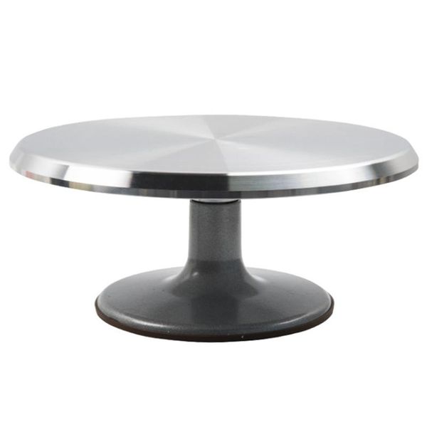 other bakeware aluminium alloy revolving cake stand 12 inch rotating turntable for cake, cupcake decorating supplies bake tool
other bakeware aluminium alloy revolving cake stand 12 inch rotating turntable for cake, cupcake decorating supplies bake tool