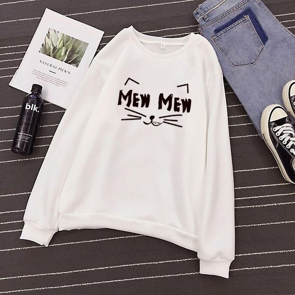 women's hoodies & sweatshirts arrival long sleeve o-neck tie dye sweats princess cat print womens sweathshirt moisture wicking, Black 
women's hoodies & sweatshirts arrival long sleeve o-neck tie dye sweats princess cat print womens sweathshirt moisture wicking, Black