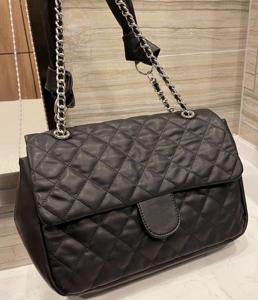 evening bags 2021 designer custom cowhide large capacity women's shoulder bag classic diamond shoulderbag women