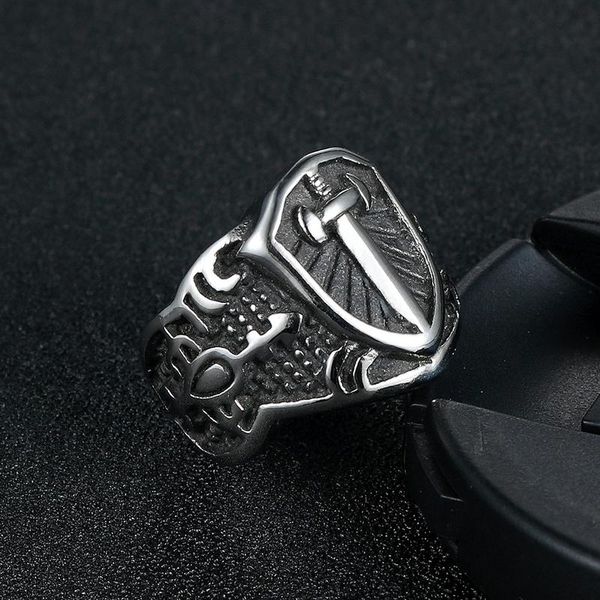 cluster rings men ring stainless steel big gifts for mens punk chip hop male man sword antique signet arthur swordslion accessories, Golden;silver
cluster rings men ring stainless steel big gifts for mens punk chip hop male man sword antique signet arthur swordslion accessories, Golden;silver