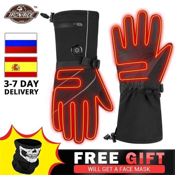 herobiker motorcycle gloves waterproof heated guantes moto touch screen battery powered motorbike racing riding winter## 211124, Blue;gray
herobiker motorcycle gloves waterproof heated guantes moto touch screen battery powered motorbike racing riding winter## 211124, Blue;gray