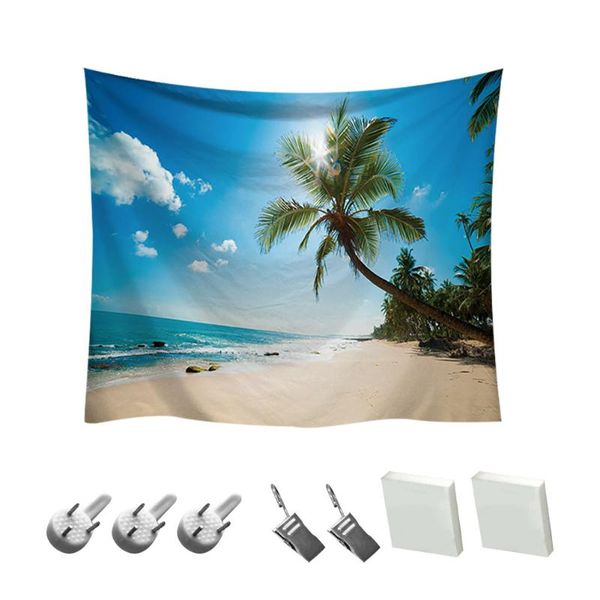 tapestries printed blanket beach towel tapestry with clip 150*130cm decoration natural scenery sea landscape
tapestries printed blanket beach towel tapestry with clip 150*130cm decoration natural scenery sea landscape