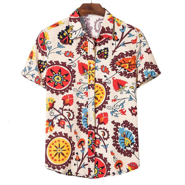 men's shirt large men's short sleeve fashion printed british fanhua shirt, White;black
men's shirt large men's short sleeve fashion printed british fanhua shirt, White;black