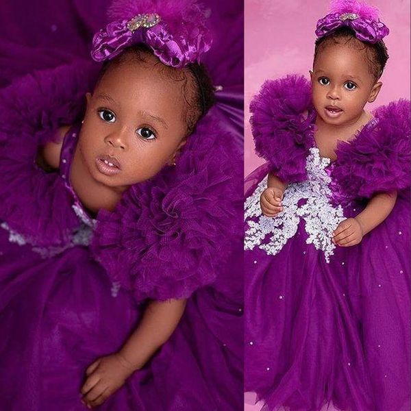 2021 cute purple girls pageant dresses scoop neck white lace appliques crystal beaded flower girl dress kids wear floor length birthday comm, White;red
2021 cute purple girls pageant dresses scoop neck white lace appliques crystal beaded flower girl dress kids wear floor length birthday comm, White;red
